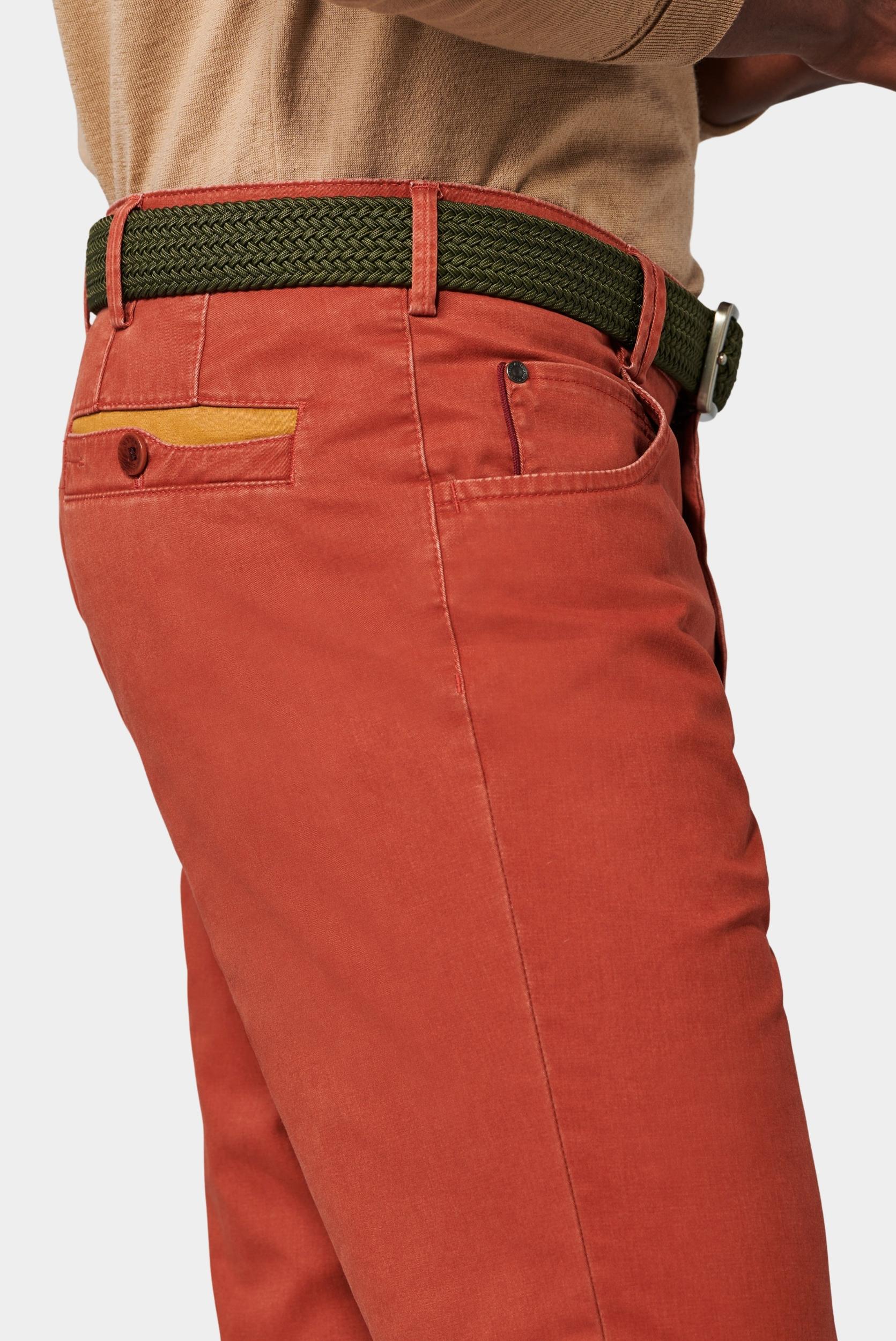 Meyer Katoenen Broek Rood DIEGO Art.1-5054 3061505400/46