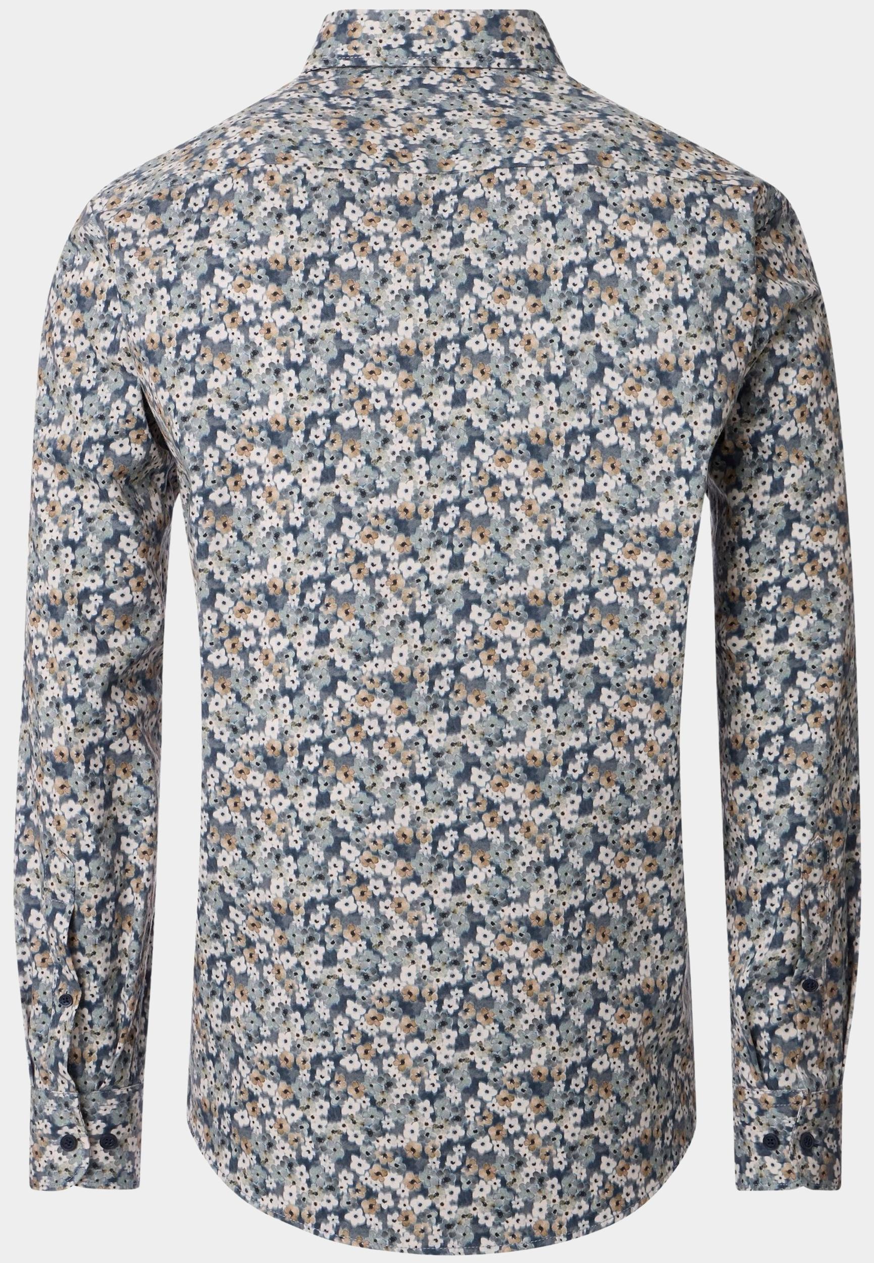 Casamoda Casual hemd lange mouw Grijs B.D. Casual Fit 454484500/700