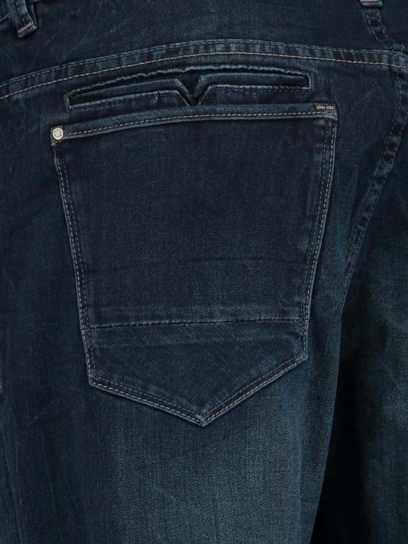 Vanguard 5-Pocket Jeans Blauw JeansV850 Mid Four Way slimfit VTR850/MFW