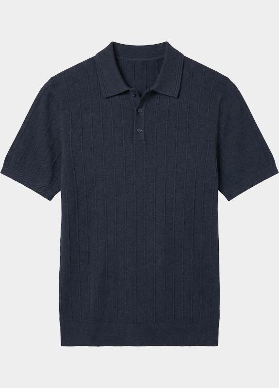 Innocente Polo heren Blauw  323/8189 Navy