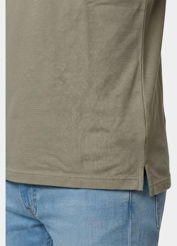 Bos Polo heren Beige Easy Care 214008484/242 Dark Sand