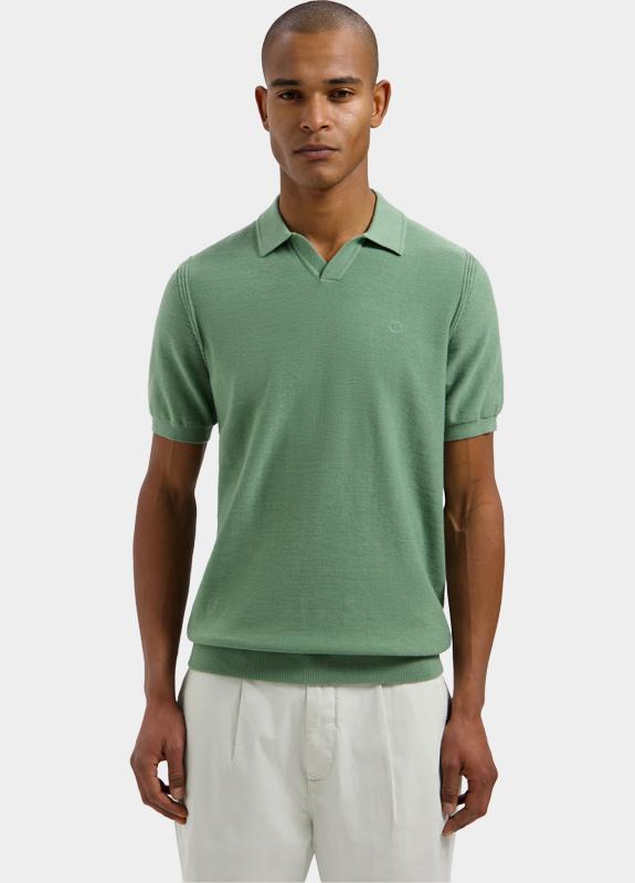 Dstrezzed Polo korte mouw Groen Mercury Short Sleeve Polo 420026/565