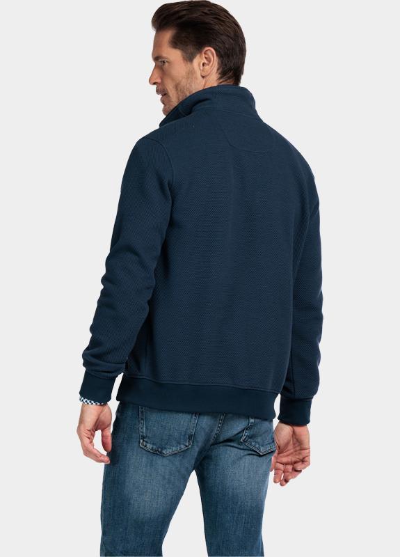 Baileys sweat halfzip Blauw Sweatshirt 1/2 Zip  Hi-Low St 523131/67