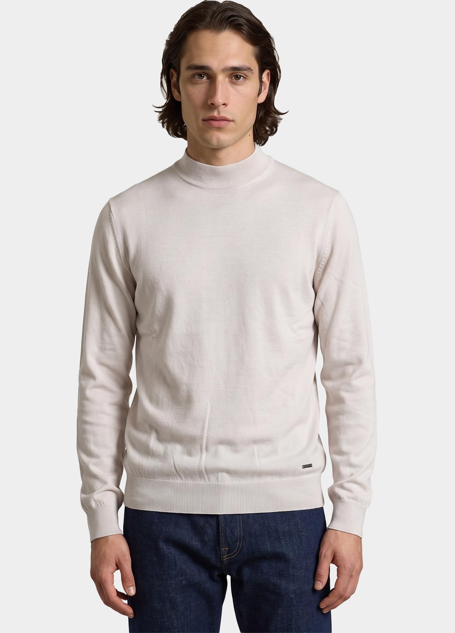 Born With Appetite Turtle neck Beige Berry Pullover Mockneck Merin BWA00005BE35/2504