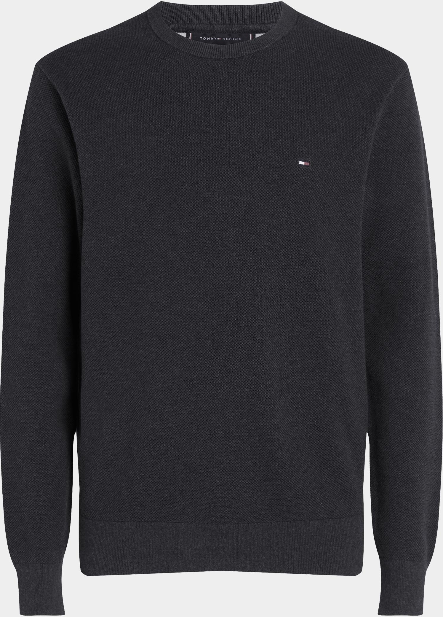 Tommy Hilfiger Pullover heren Grijs ESSENTIAL STRUCTURE CREW NECK MW0MW36347/P92