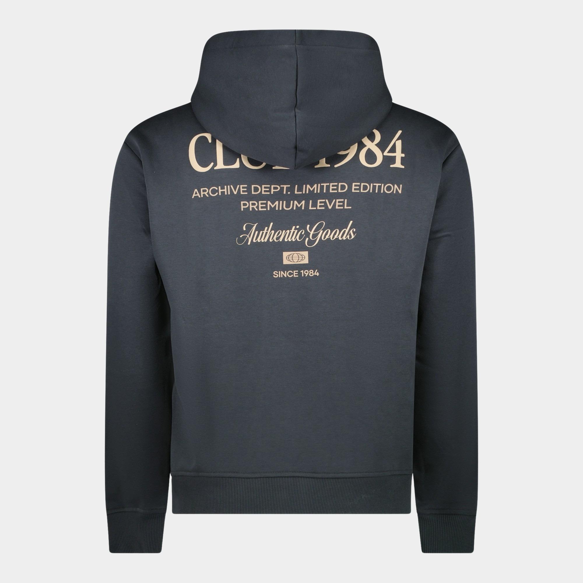 Cars Jeans Hoodie Grijs Rasbo 63885/17