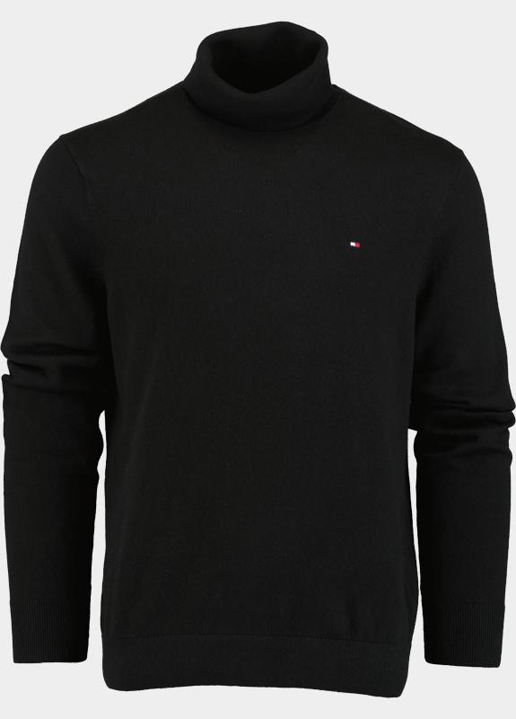 Tommy Hilfiger Pullover Zwart PIMA ORG CTN CASHMER MW0MW28048/BDS