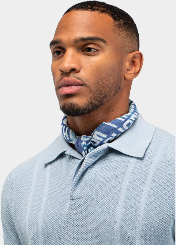 Butcher of Blue Polo korte mouw Blauw Ripley M2616001/856