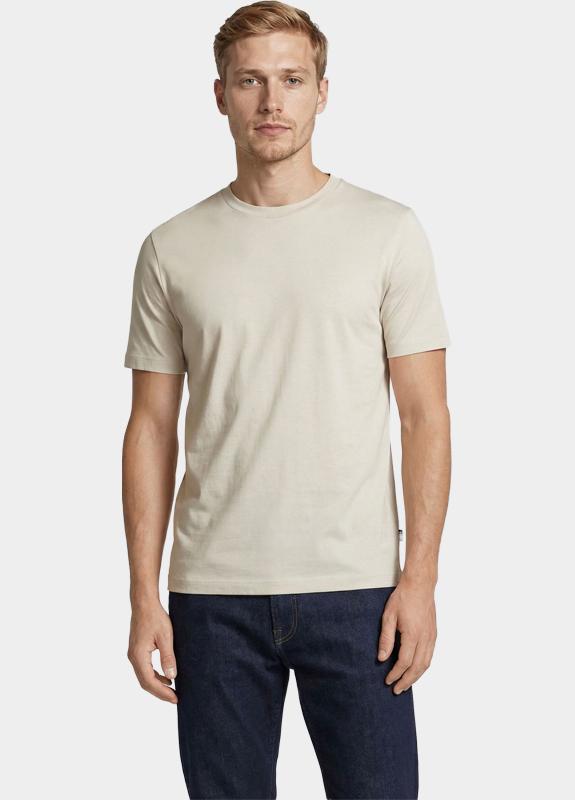 BOSS Black T-shirt korte mouw Beige H-Thompson 102 10277814 01 50555163/286