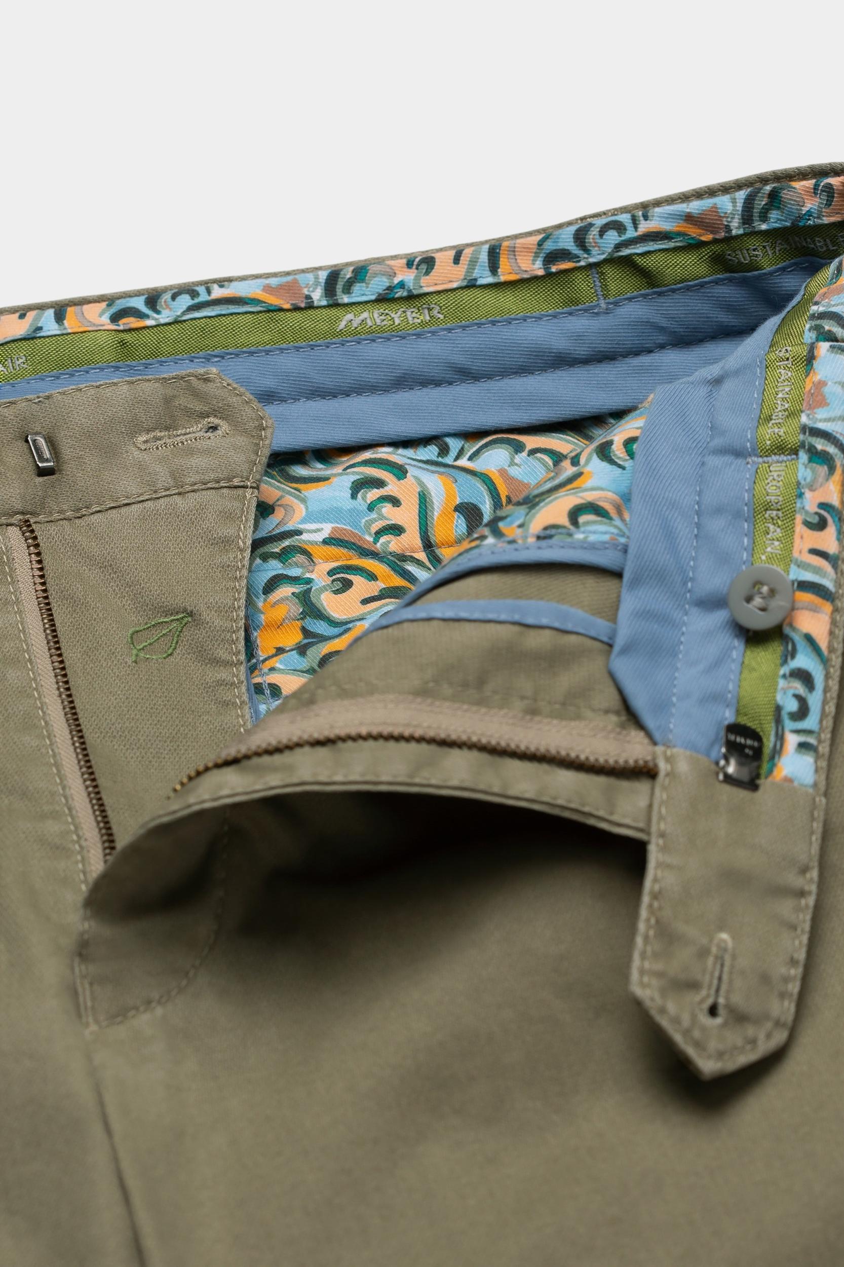 Meyer Katoenen Broek Groen OSLO Art.1-5059 2231505900/24