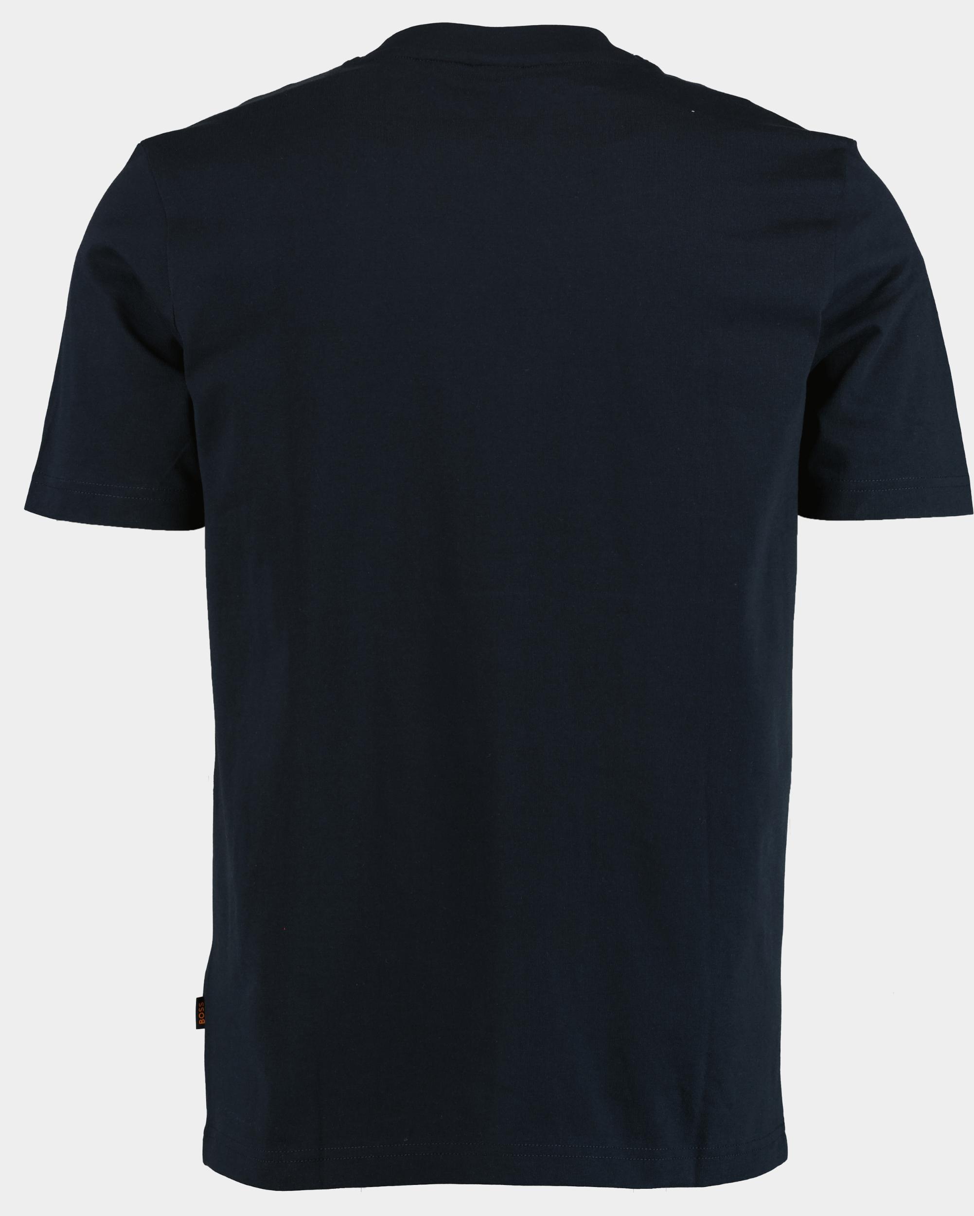 BOSS Orange T-shirt korte mouw Blauw Te_mextour 10260136 01 50535079/404