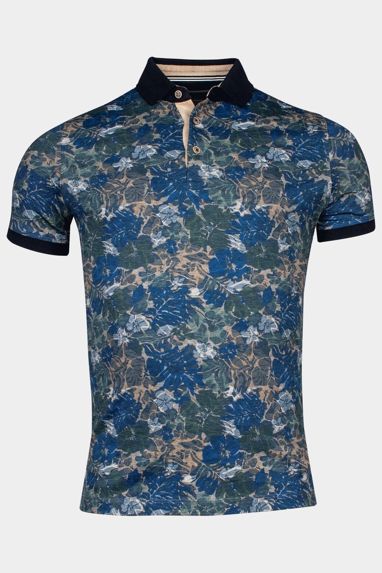 Baileys Polo korte mouw Groen Poloshirt Jersey, all over pr 415228/73