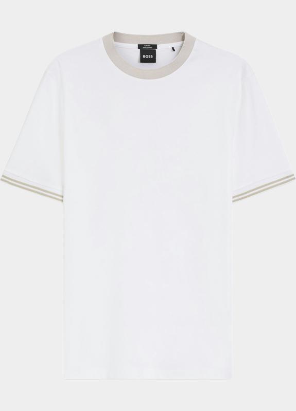 BOSS Black T-shirt korte mouw Wit H-Tessler 238 10277803 01 50559667/100