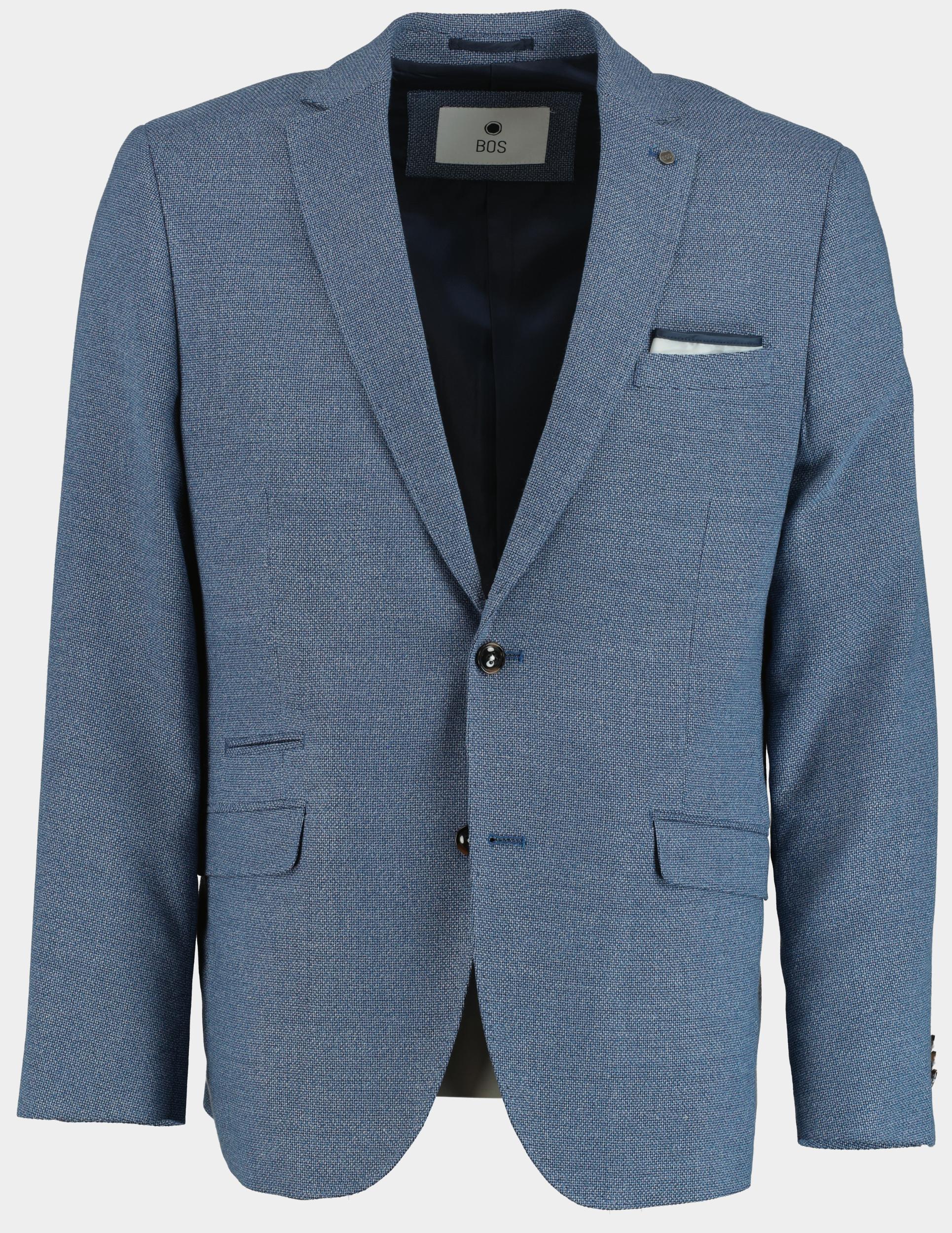 Bos Colbert Blauw D 7,5 Heleen Jacket SPE251037HE71BO/268 jeans blue