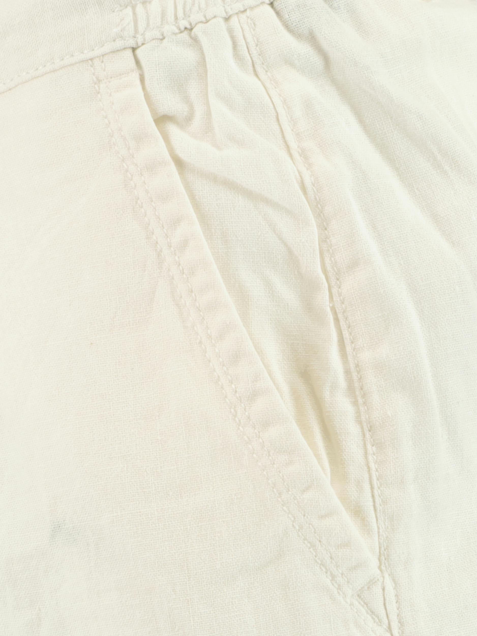 Consenso Katoenen Broek Wit Linnen Broek 5506422/White