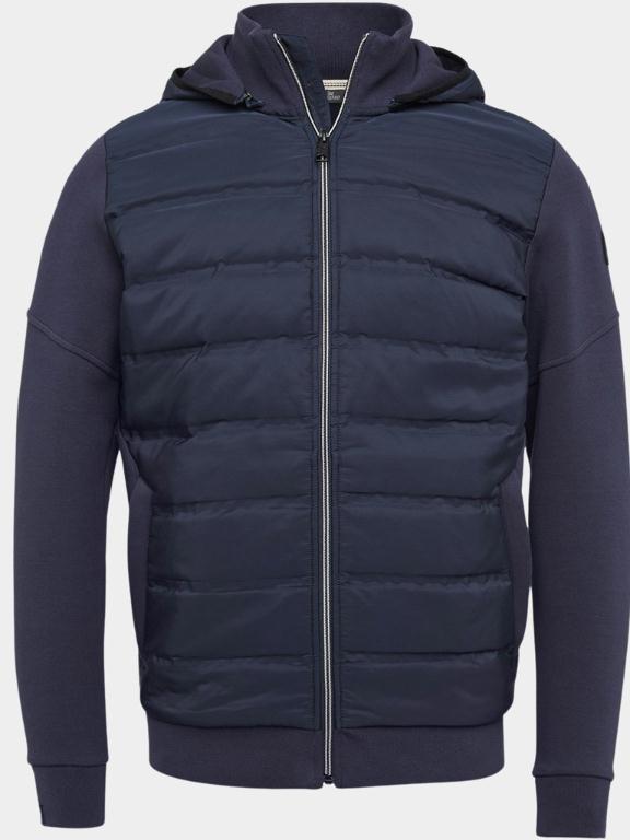Vanguard Vest Blauw Hooded jacket interlock sweat VSW2208414/5073