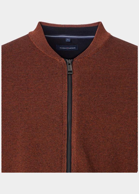 Casamoda Vest Oranje Strickjacke SNOS 454479100/489