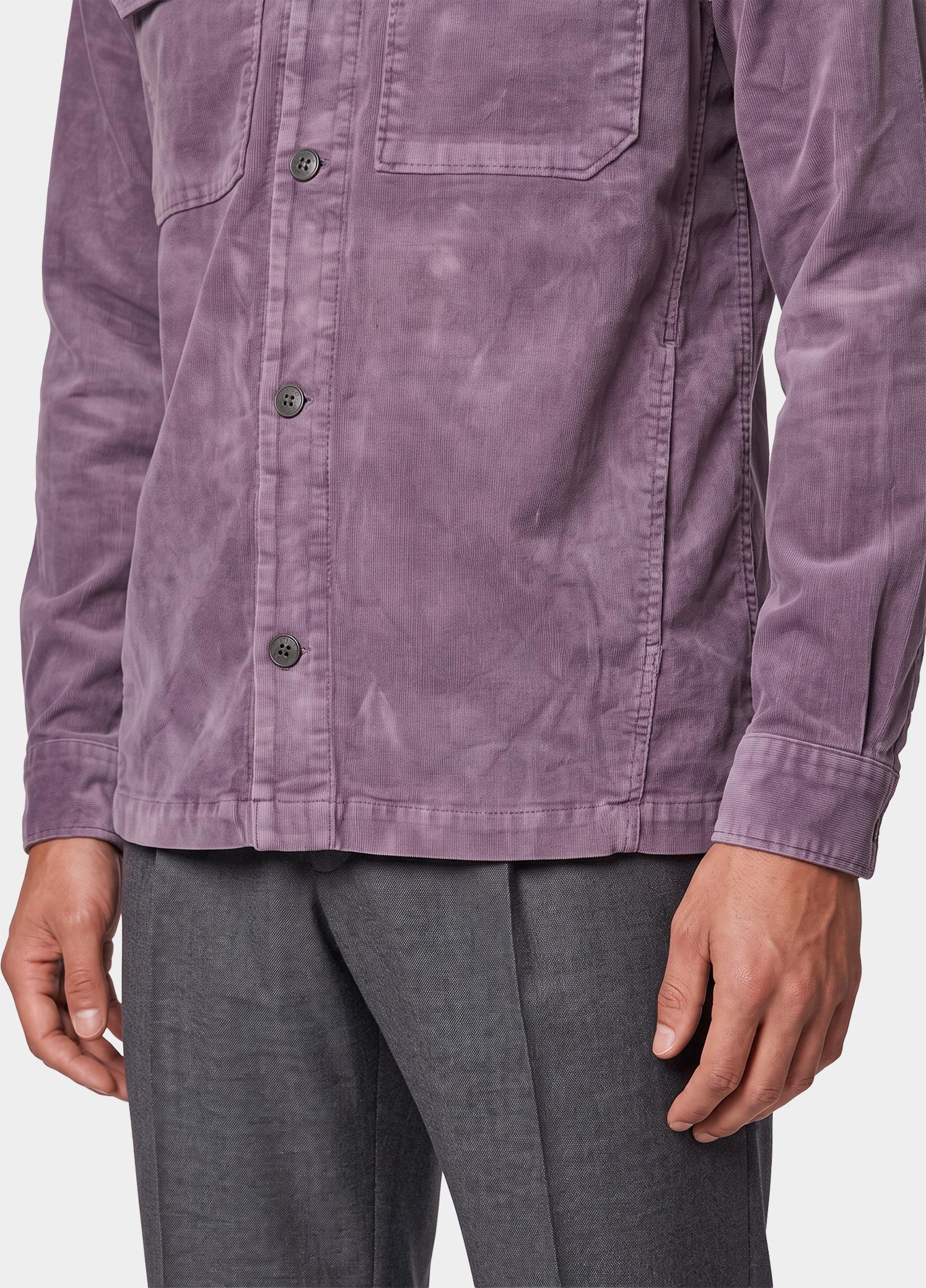 Cast Iron Overhemd heren Blauw Long sleeve shirt Velvet garm CSI2609230/4163