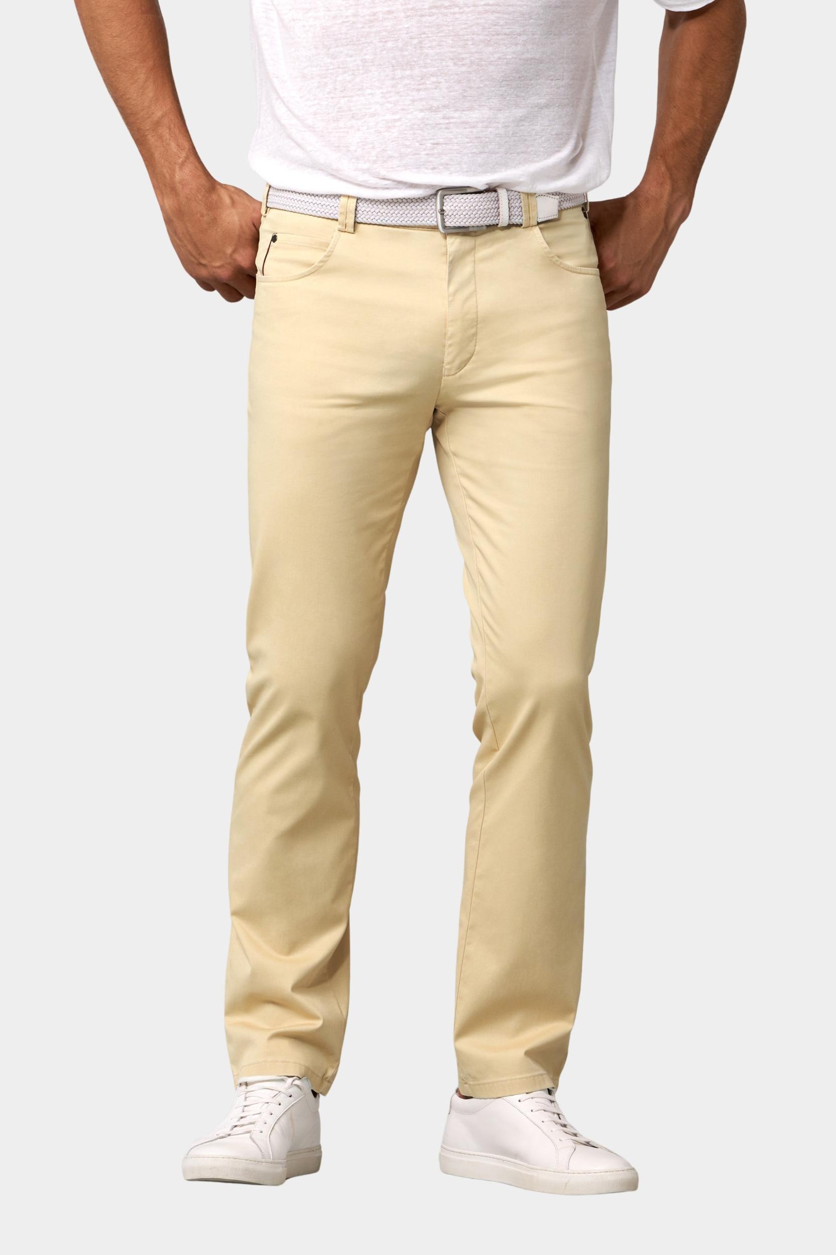 Meyer Katoenen Broek Geel DIEGO Art.1-5054 3061505400/42