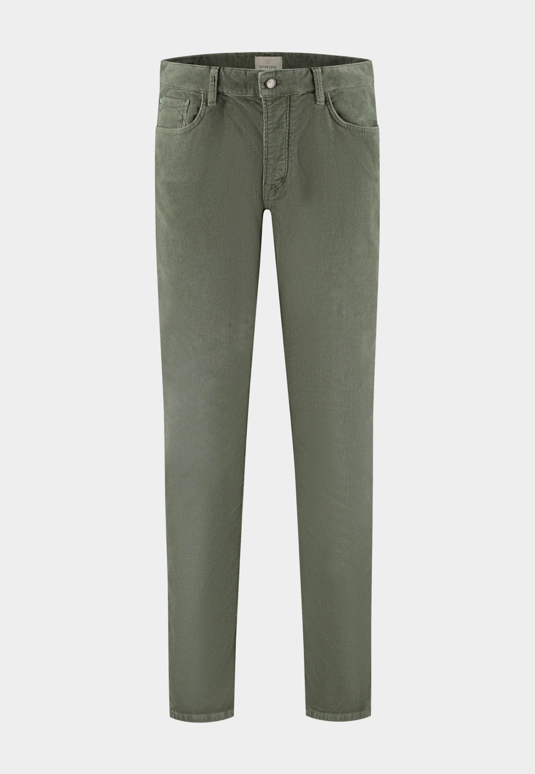 Dstrezzed Katoenen 5-Pocket Groen DS_Marlon 5 Pocket 501862-AW25/524