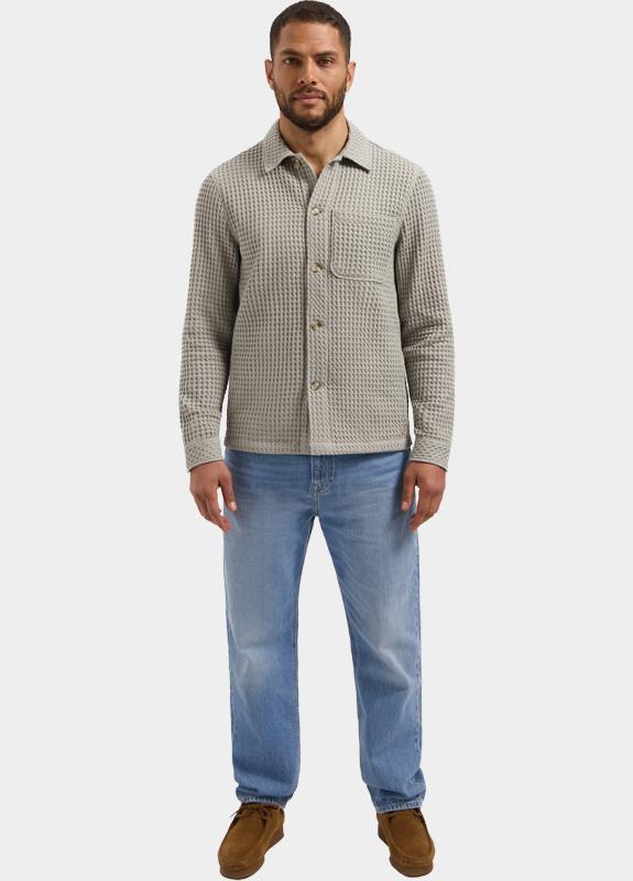 Dstrezzed Overshirt Grijs DS_Lino FW Overshirt 152008-SS26/831