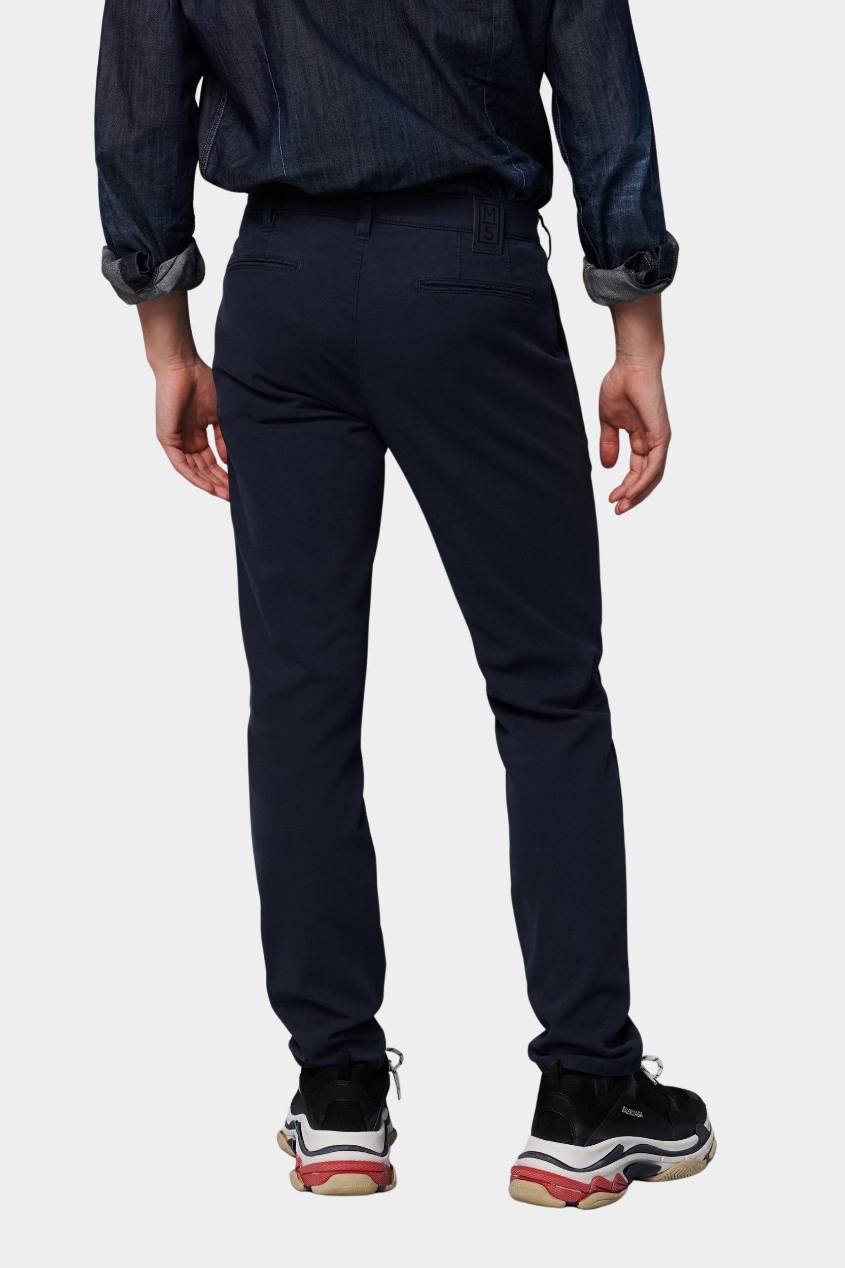 Meyer Katoenen Broek Blauw CHINO Art.2-6171 3642617100/18