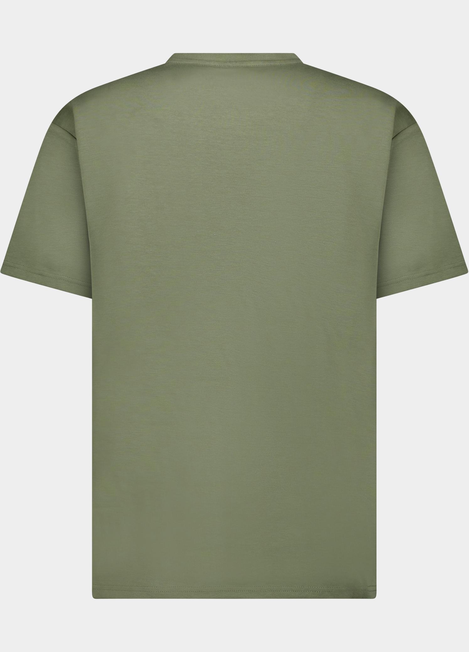 Cars Jeans T-shirt heren Groen Set Lowall 69971/44