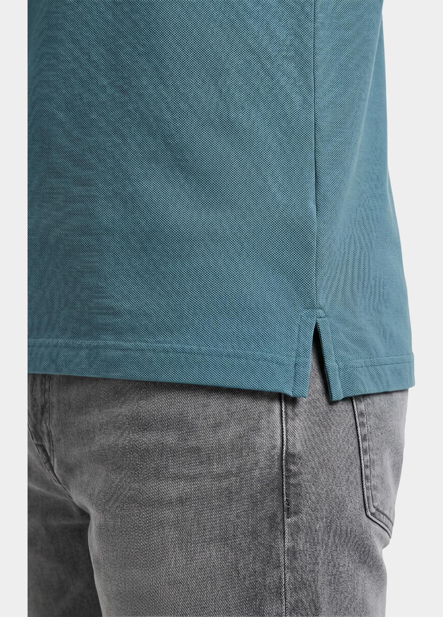 Bos Polo heren Blauw New-Lobra F0001371.8565/4034