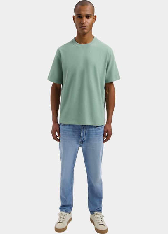 Dstrezzed T-shirt korte mouw Groen Lasse Tee 203072/565