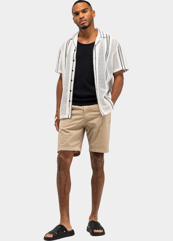 Butcher of Blue Casual hemd korte mouw Wit Alex M2614051/112