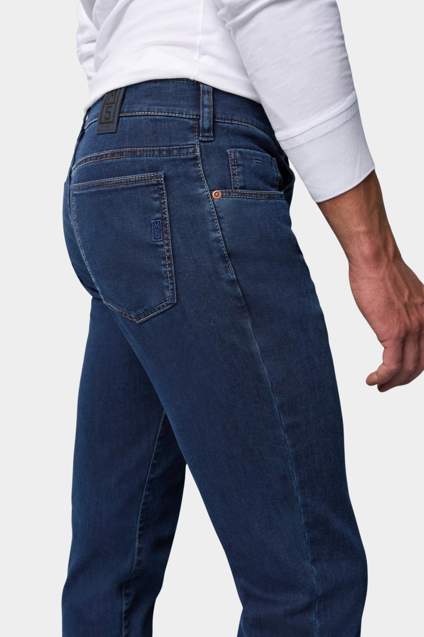 Meyer Flatfront Jeans Blauw SLIM Art.1-6283 3611628300/19