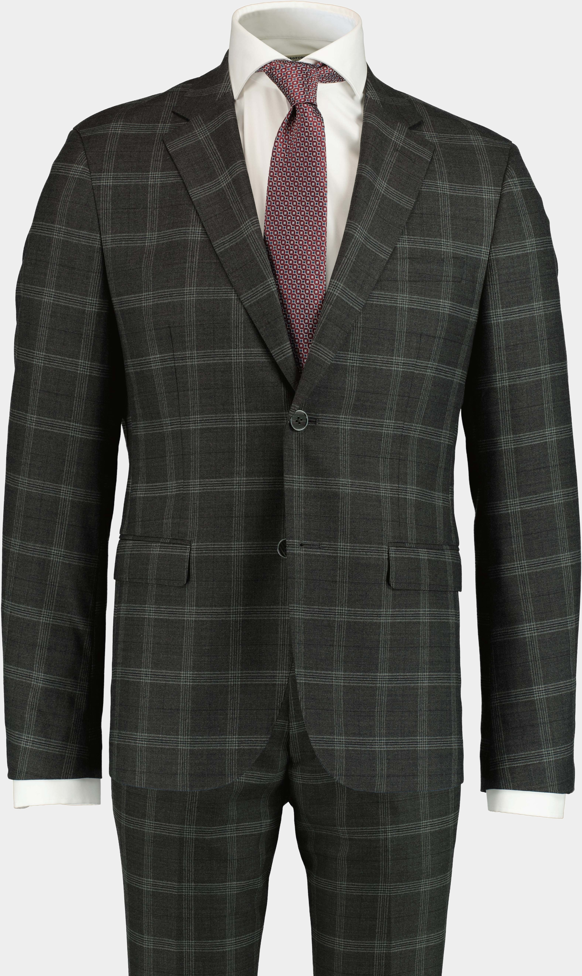 Scotland Blue Kostuum Grijs Toulon Suit Drop 8 213028TO13SB/940 grey