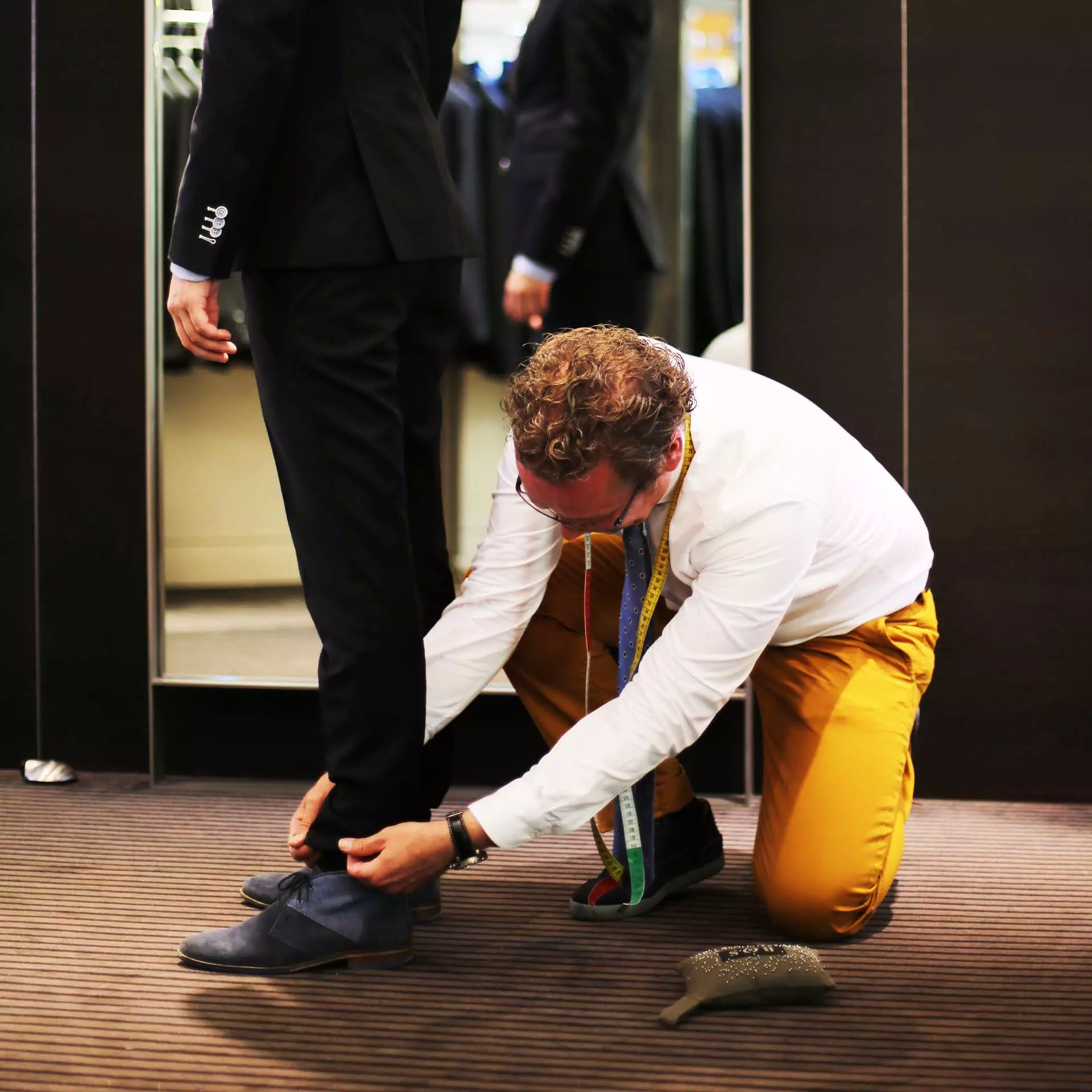 Trouwkostuum op maat bij Bos Men Shop Trouwkostuum op maat bij Bos Men Shop