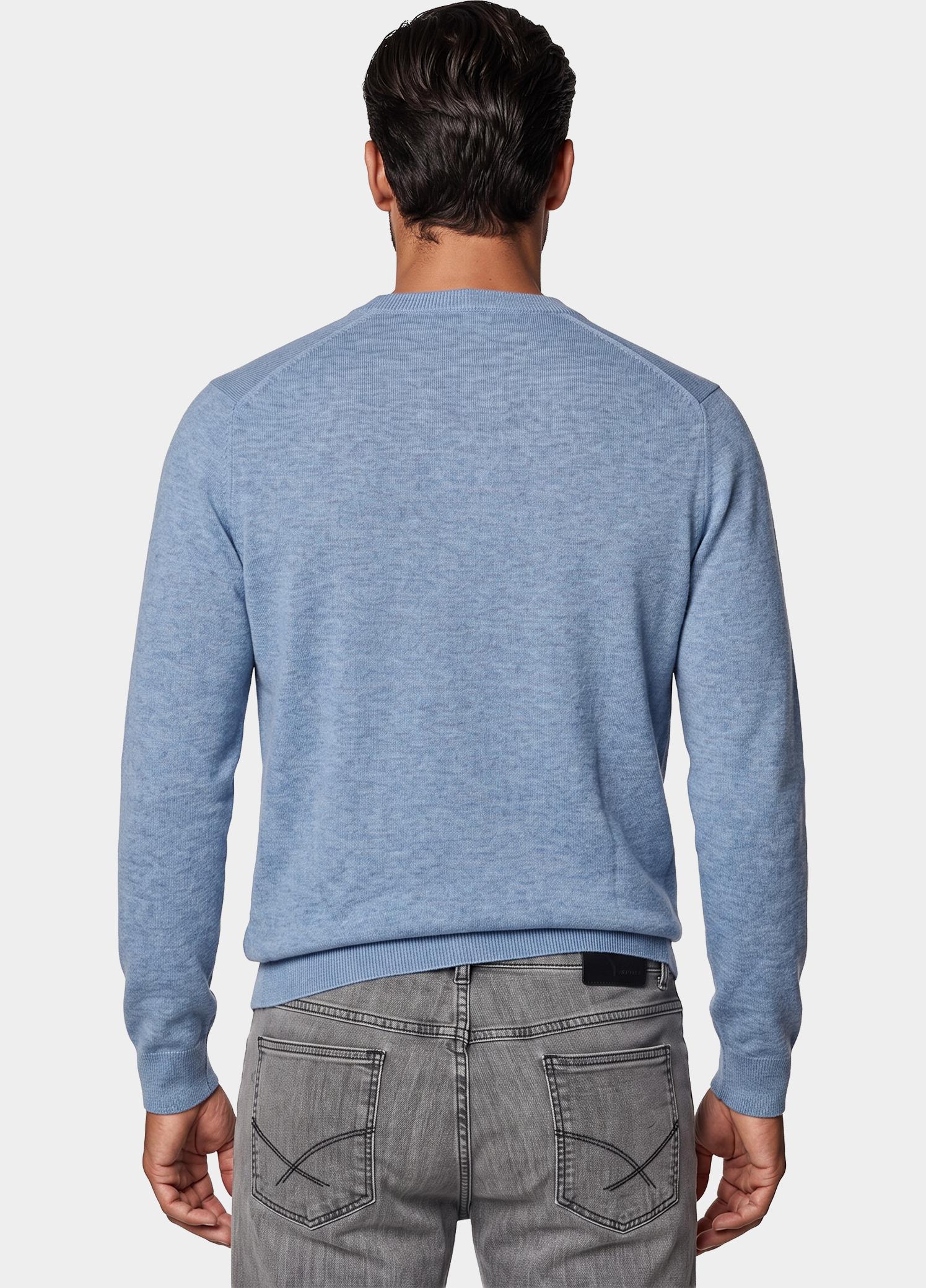 Bos Pullover heren Blauw  3050900/218