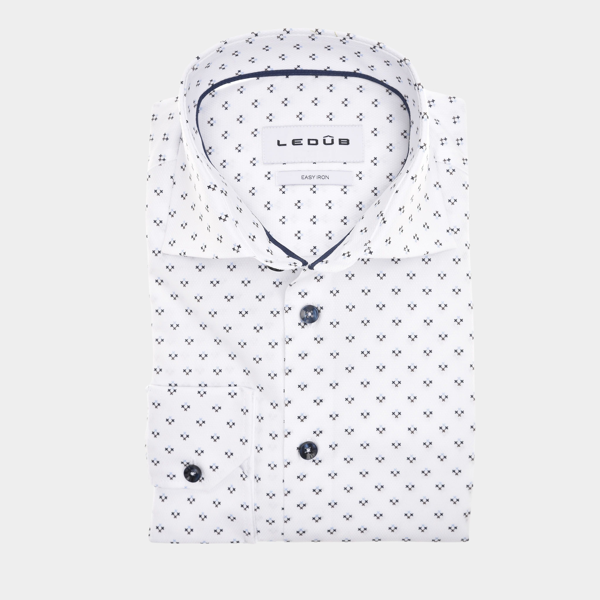 Ledub Business hemd lange mouw Wit LE24205 MFN 5 0142607/911-190-000