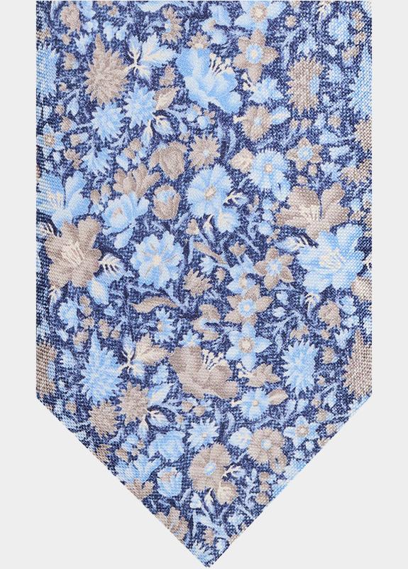 Profuomo Stropdas Blauw  PPWA10046/A