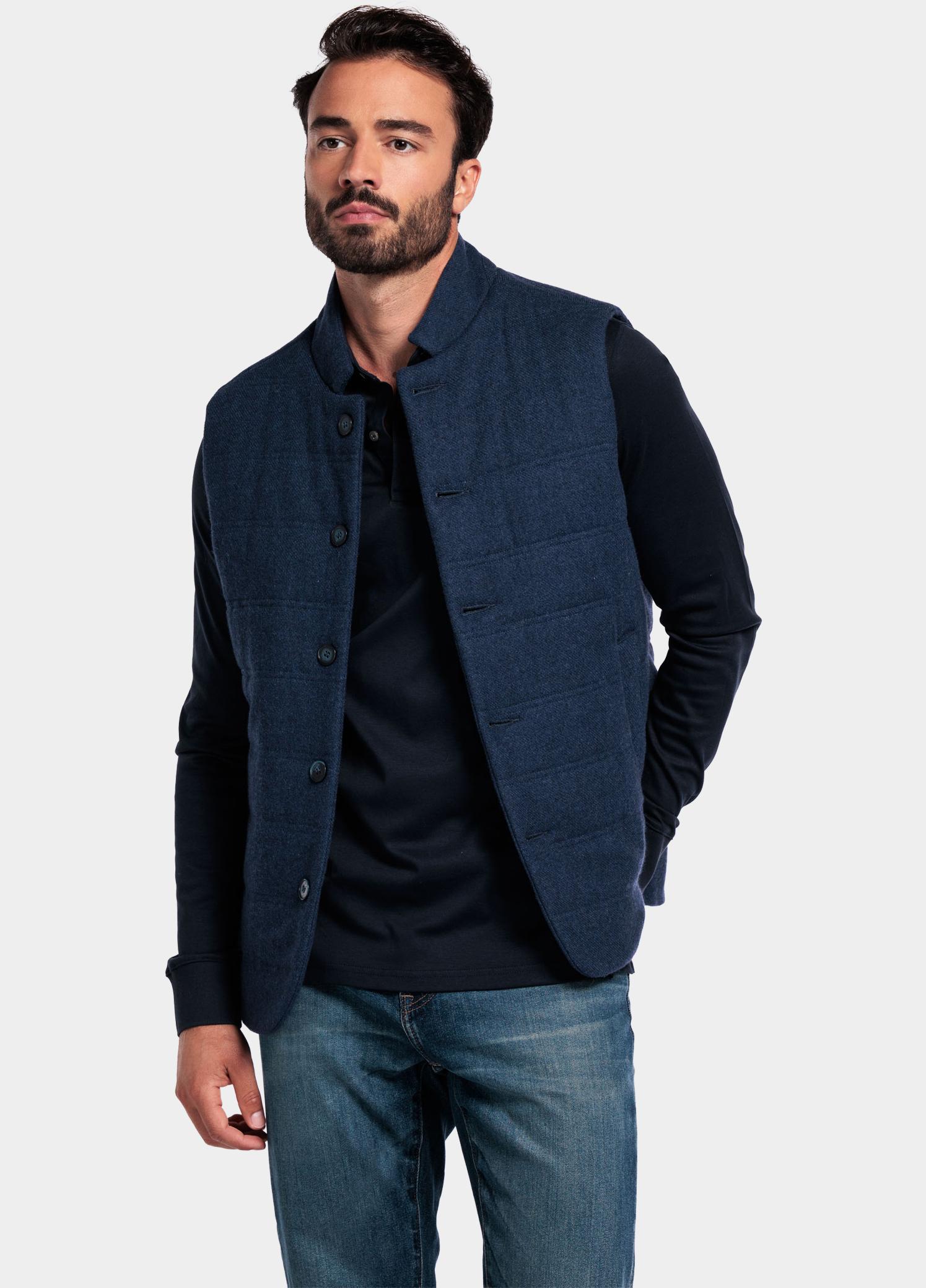 Giordano Bodywarmer Blauw Owen Bodywarmer Luxury Wool T 522551/69