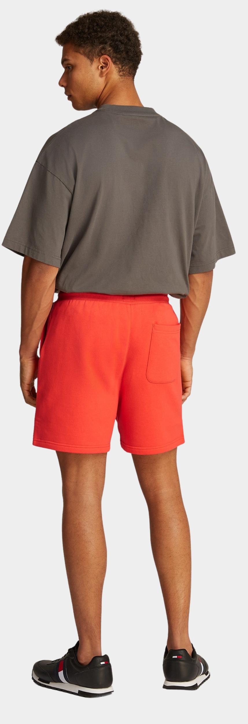 Tommy Jeans Zwembroek Oranje TJM S FLAG BEACH SHORT EXT DM0DM21931/SN6