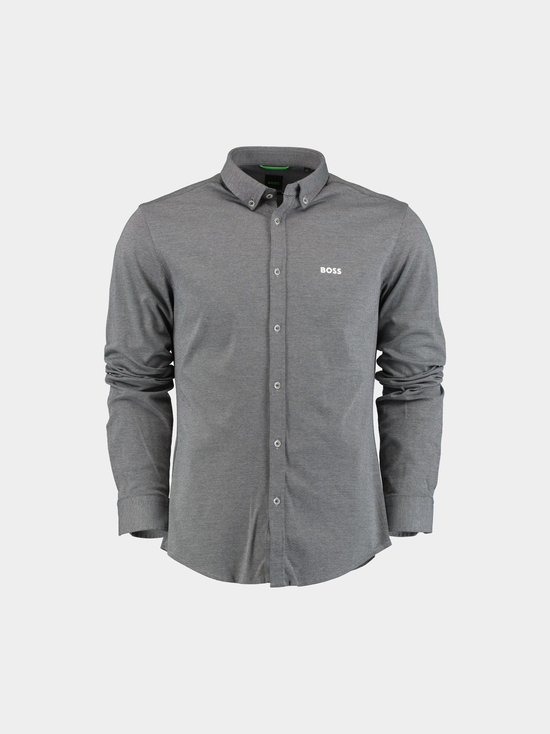 BOSS Green Casual hemd lange mouw Blauw Biado_R_IN 10233753 01 50540988/411