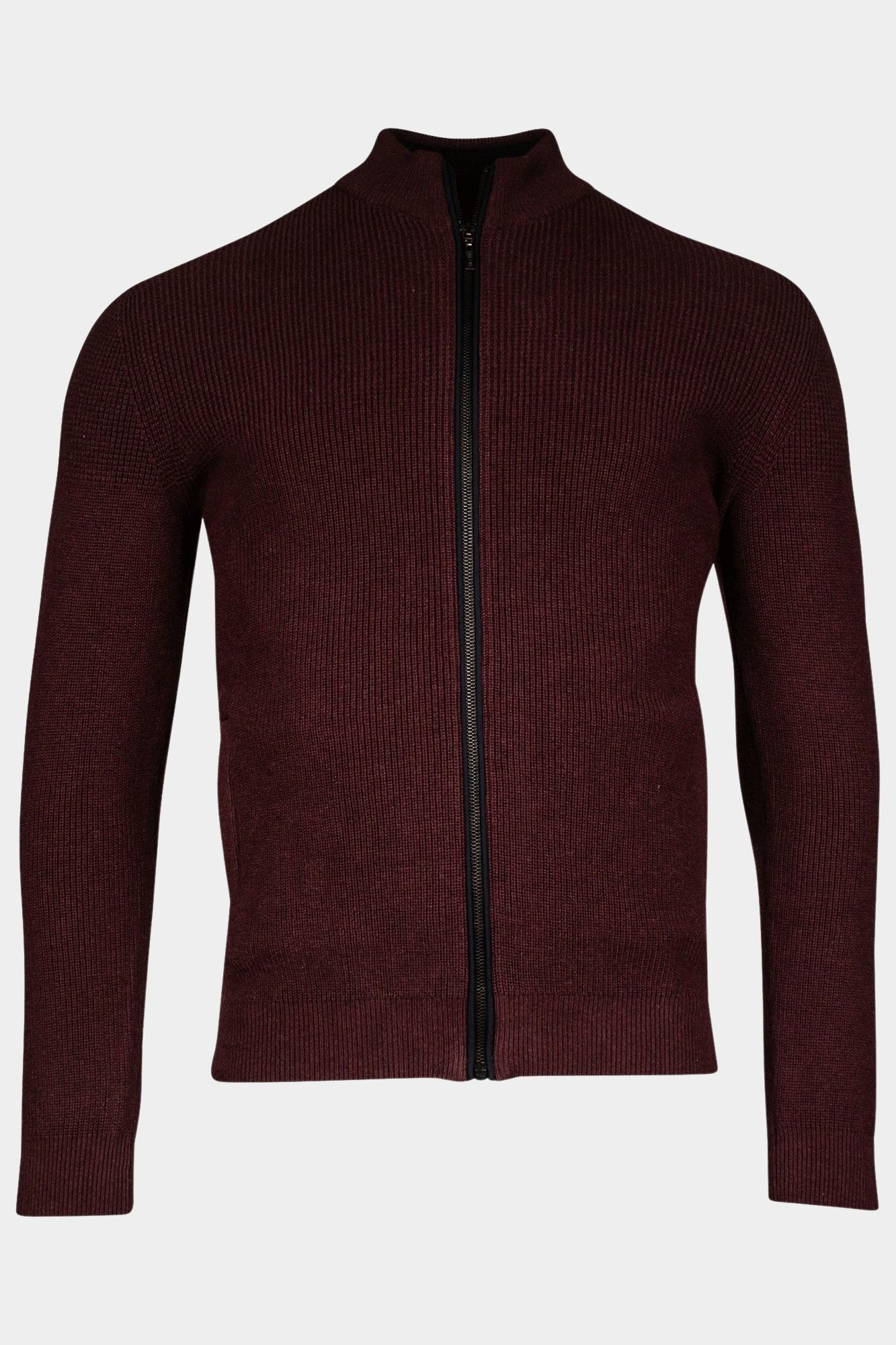 Baileys Vest Paars Cardigan Zip 422055/395