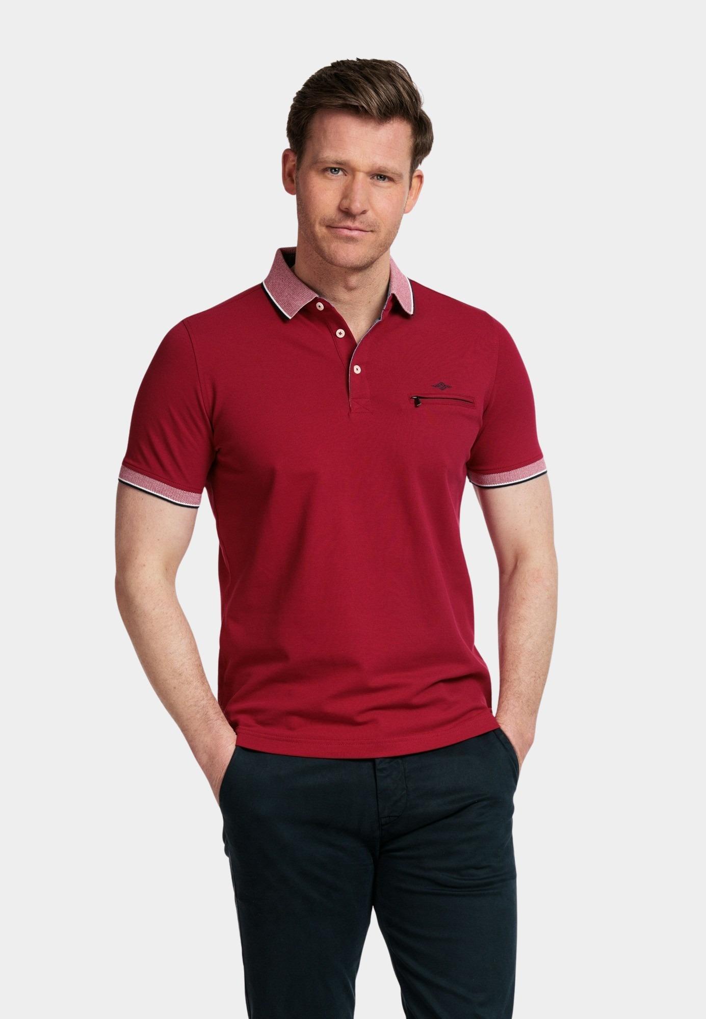 Baileys Polo korte mouw Roze Poloshirt Pique 415288/31