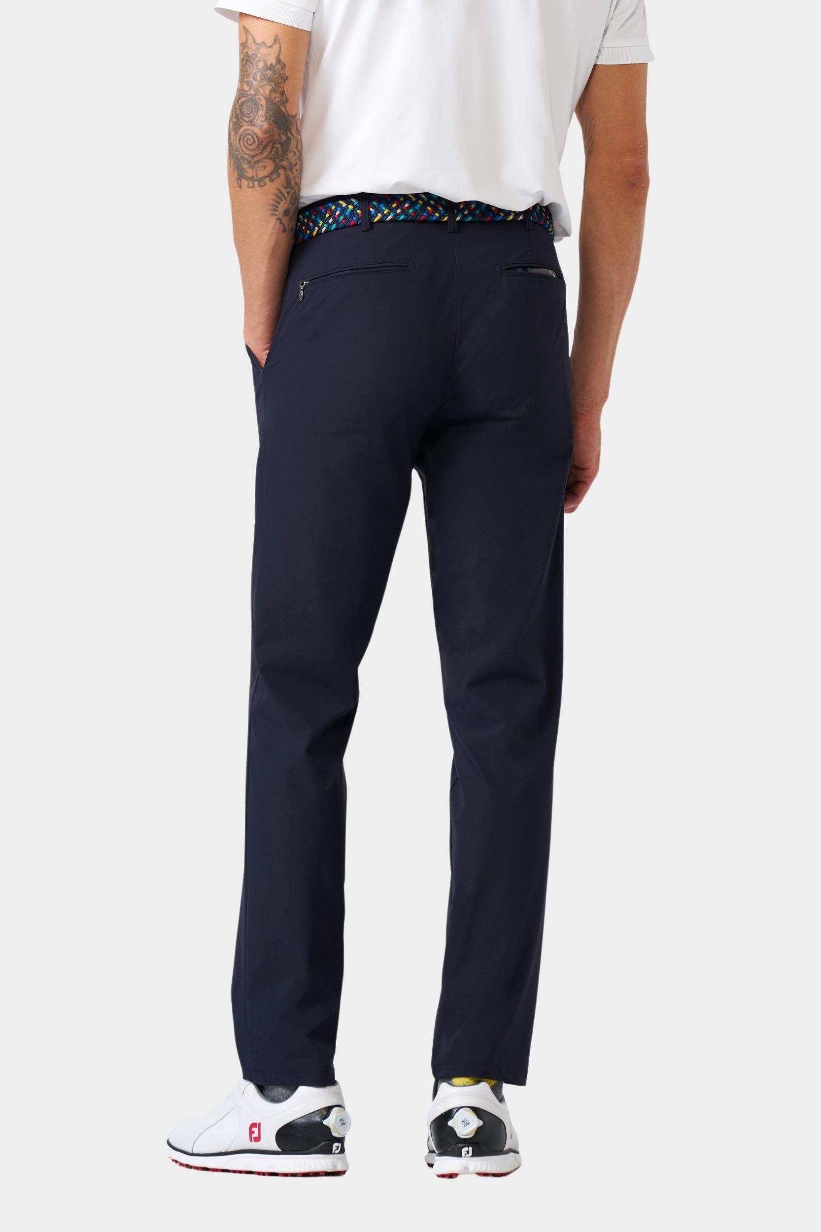 Meyer Wollen Pantalon Blauw AUGUSTA Art.1-8122 3571812200/20