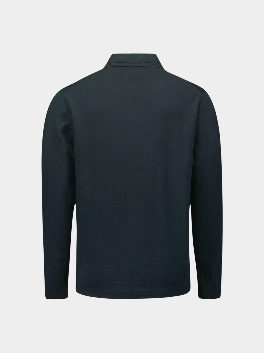 No Excess Pullover Blauw Pullover Polo Half Zip 25210846/078