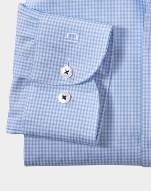 Olymp Business hemd lange mouw Blauw 0732/64 Hemden 073264/11