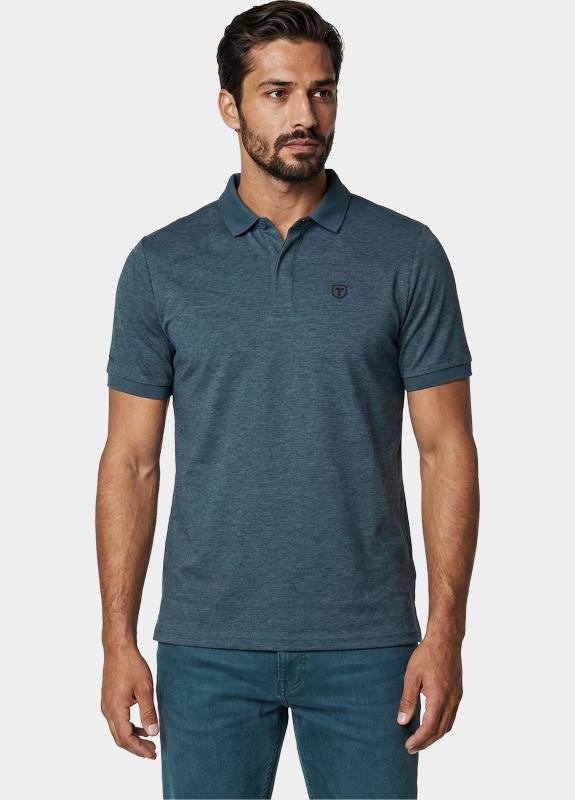 Tenson Polo heren Blauw TXlite Melange Polo 5018395/558