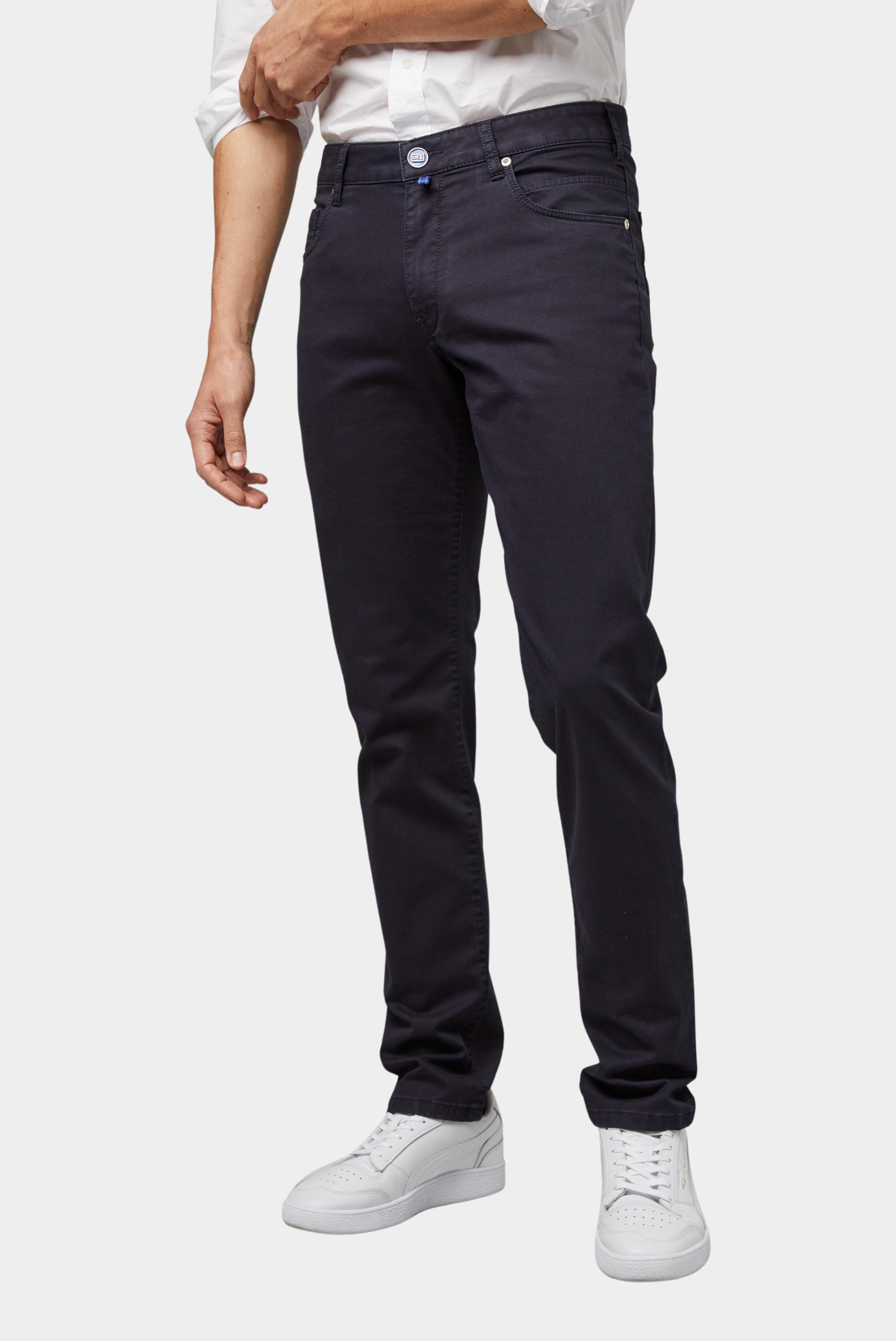 Meyer Katoenen Broek Blauw SLIM Art.9-6172 3619617200/19