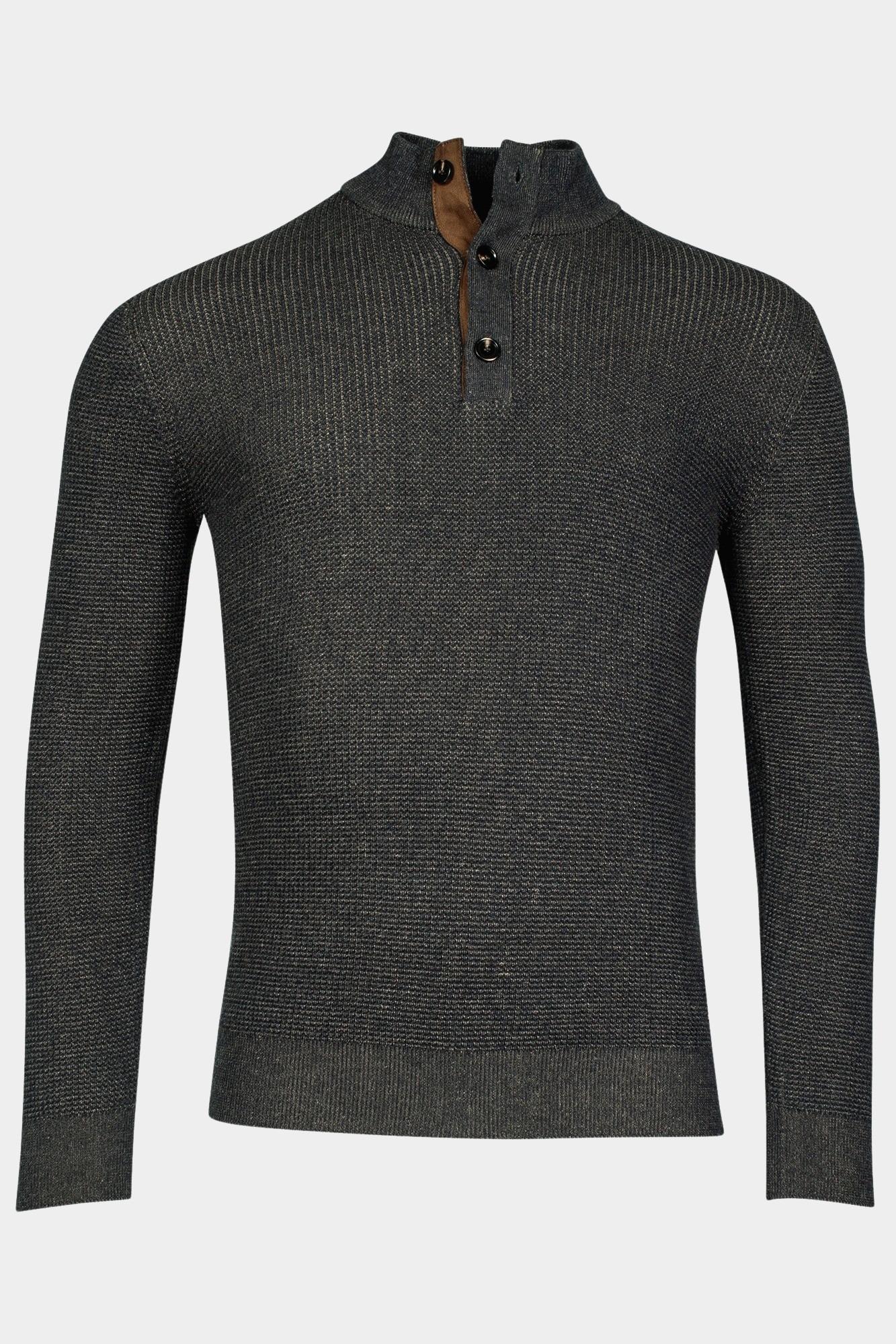Baileys Half Zip Bruin Pullover 1/2 button Placket 328411/875