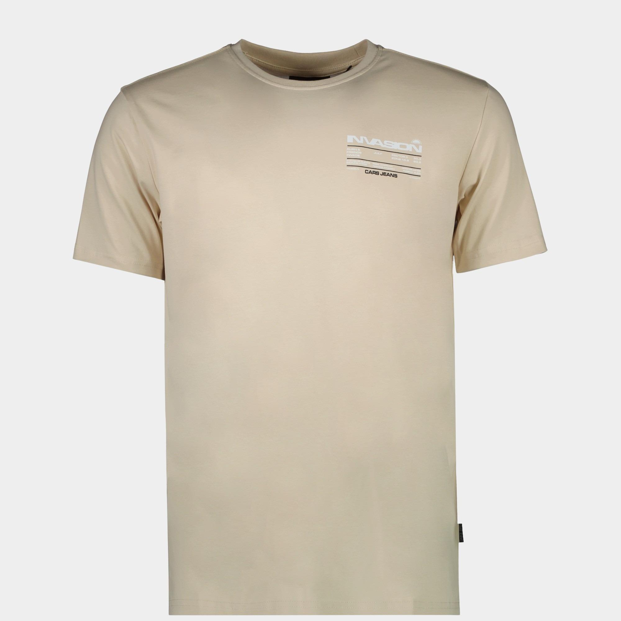 Cars Jeans T-shirt korte mouw Beige RADDLER 65353/83