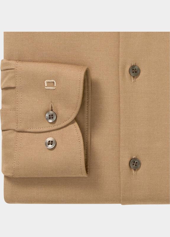 Olymp Zakelijk overhemd heren Bruin Level Five 24/Seven 073464/28