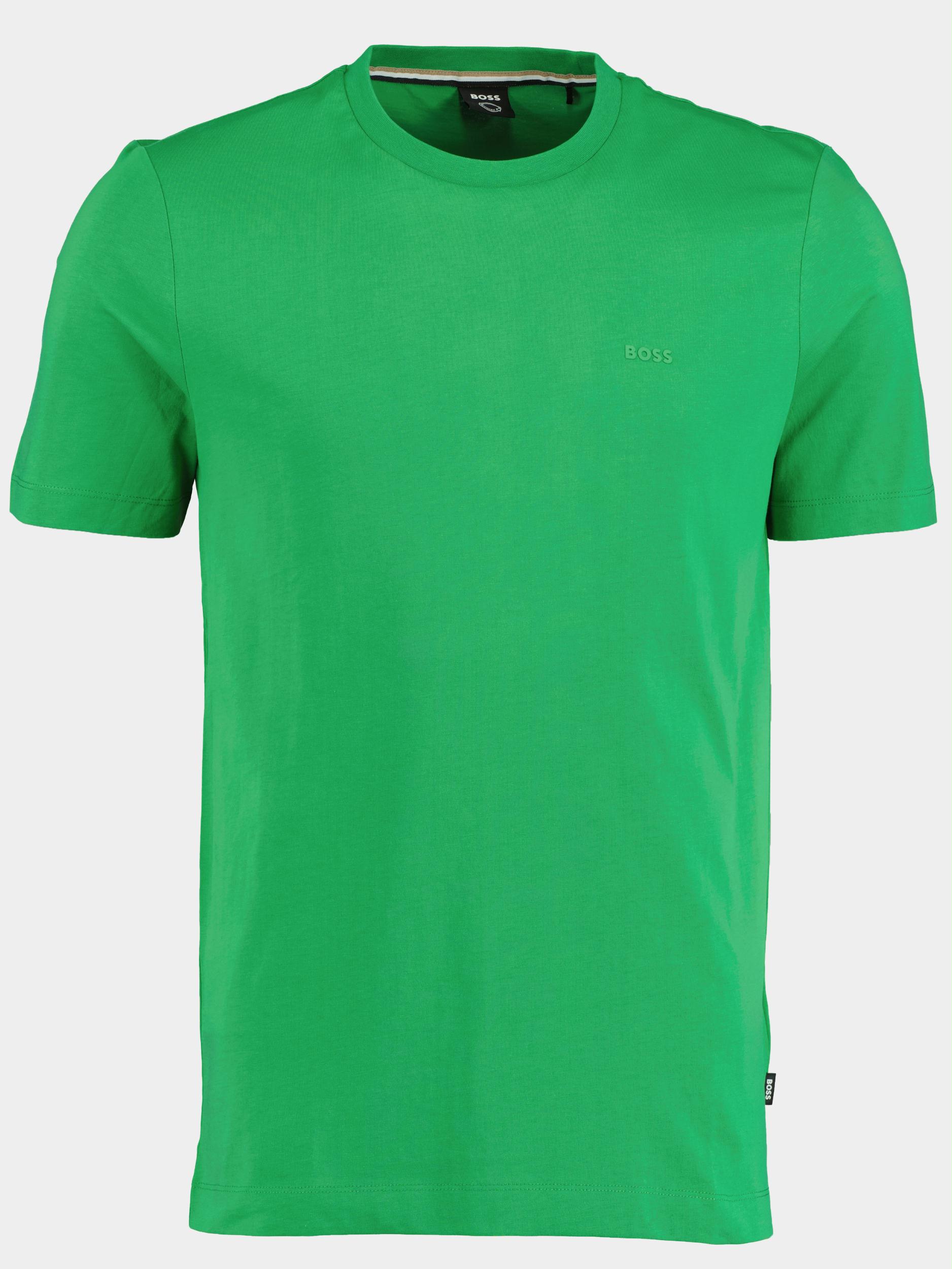 BOSS Black T-shirt korte mouw Groen Thompson 01 10241525 01 50468347/364
